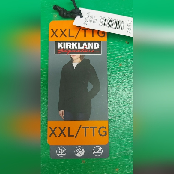 Kirkland Jacket with Hood Black Size XXL Warm and Comfortable. Very Sleek - Picture 3 of 10